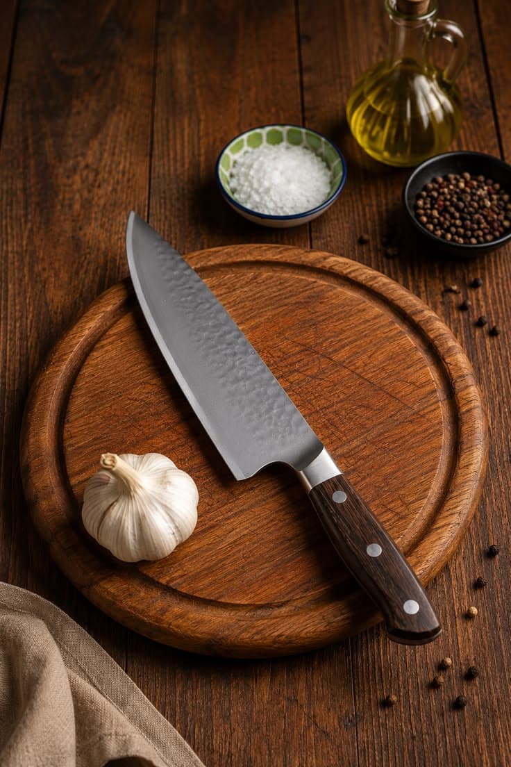A forged utility knife from Gifu